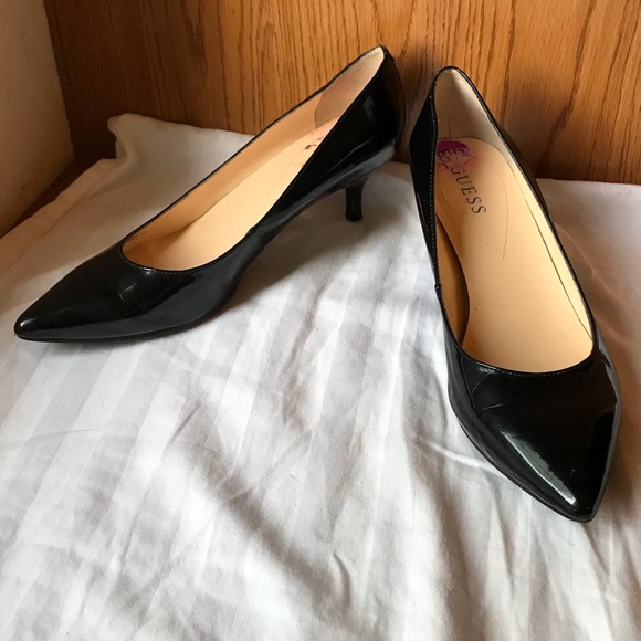 Guess Shoes - 3/$18 Guess black patent heels
